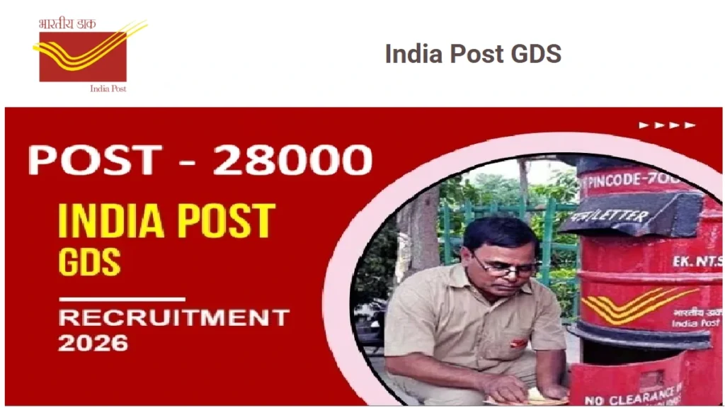 India Post GDS Recruitment 2026