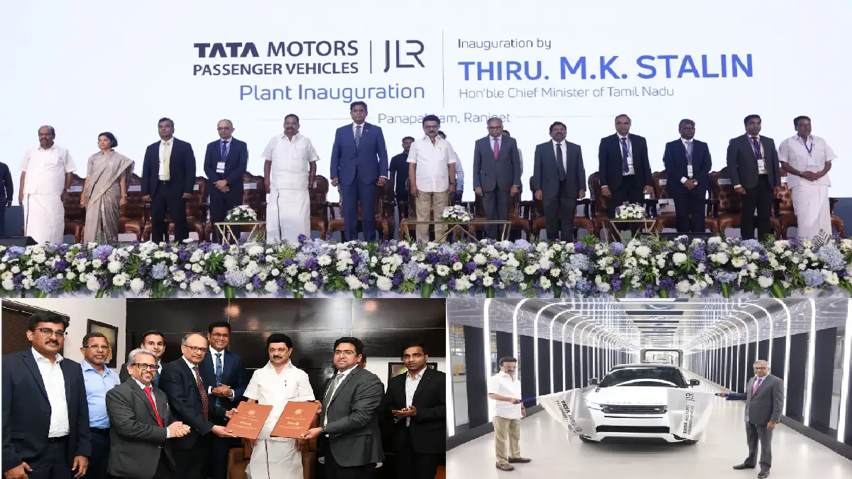 Tata Motors’ New Tamil Nadu Plant Begins Production with Range Rover Evoque